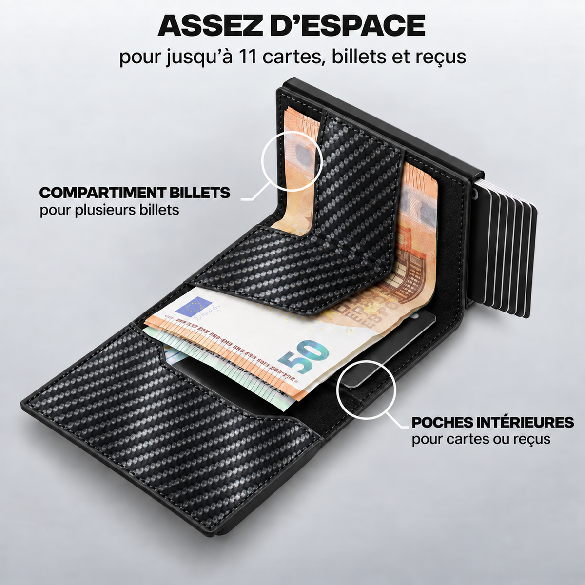Repère Wallet — Carbone — photo 4 sur 7