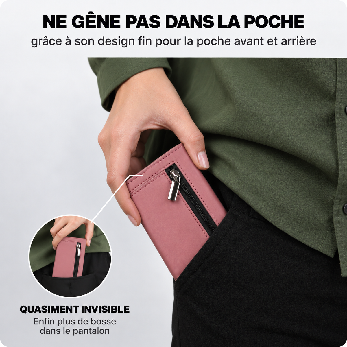 Repère Wallet — Rose — photo 2 sur 7